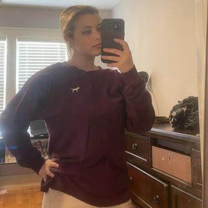 PINK Brand - Maroon Sweatshirt - Size XS